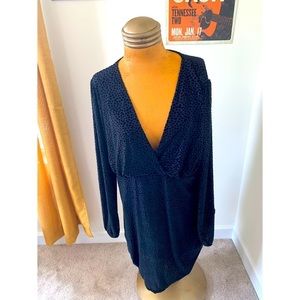 Velvet Textured Midi Dress